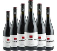 El Triángulo vino tinto español con perfil fresco y equilibrado, expresión atlántica con toques frutales y buena acidez, ideal para tomar entre 10º y 12ºC.| 6 botellas