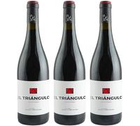 El Triángulo vino tinto español con perfil fresco y equilibrado, expresión atlántica con toques frutales y buena acidez, ideal para tomar entre 10º y 12ºC.| 3 botellas