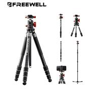 El trípode multifuncional portátil Freewell ofrece modos 5 en 1 Trípode de viaje para cámara DSLR Trípode Vlog flexible admite hasta 20 kg FW-T2