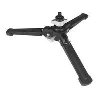 El trípode plegable de aleación de aluminio cuenta con una placa de liberación rápida y rotación, por lo que es adecuado para la base de soporte de fotografía profesional