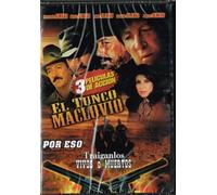 EL TUNCO MACLOVIO & POR ESO & TRAIGANLOS VIVOS O MUERTOS [3 PELICULAS DE ACCION] FERNANDO ALMADA,MARIO ALMADA,JULIO ALEMAN.