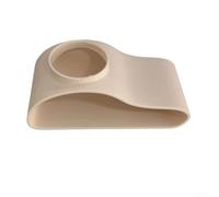 El túnel de visualización de tubos de acuario para pequeñas especies acuáticas proporciona estimulación del comportamiento y un camino de navegación seguro sin bordes ni peligros (beige pequeño)