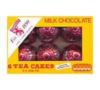 El Tunnock Tea Cakes Milk Chocolate 6 x 24g