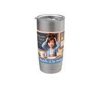 El último día de clases de la maestra de memes de Funny Made It to May Girls Vaso térmico de acero inoxidable de doble pared