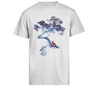 El Último Manzano À Manches Courtes Pour Hommes Gris Grey Men tee Short Sleeve T-Shirt