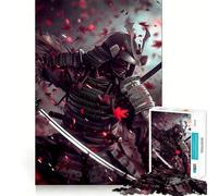 El último samurái para Adultos, Rompecabezas de 1000 Piezas, Juguete de lógica Pura, Momento de Paz, Corte preciso, Regalo conmovedor 38x52cm