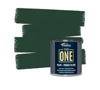 El una pintura mate 1 L - Multi superficie pintura - no requiere Pellejo imprimaciones o, verde