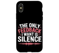 El único comentario que quiero es Silence Audio Engineer Carcasa para iPhone X/XS