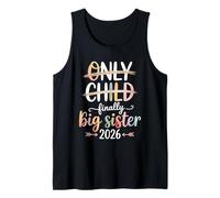 El único Hijo expira 2026 Ascendido a Hermana Mayor Finalmente Camiseta sin Mangas