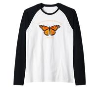 El único monarca Naranja Que Quiero Democracia rebelde Camiseta Manga Raglan
