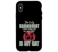 El único narcisista para el Que Tengo Espacio en mi Vida es mi Gato Carcasa para iPhone X/XS