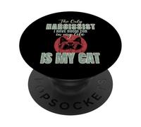 El único narcisista para el Que Tengo Espacio en mi Vida es mi Gato PopSockets PopGrip Adhesivo