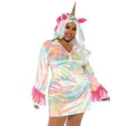 El Unicornio Encantado de Leg Avenue presenta cinco colores multicolor