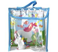 El unicornio y sus amigos (Libro de baño con muñeco)