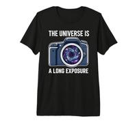 El Universo es un fotógrafo Espacial de Larga exposición Camiseta Premium