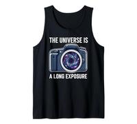 El Universo es un fotógrafo Espacial de Larga exposición Camiseta sin Mangas