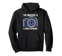 El Universo es un fotógrafo Espacial de Larga exposición Sudadera con Capucha