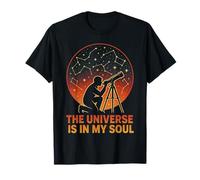 El Universo Está En Mi Alma Astronomía Camiseta