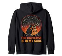 El Universo Está En Mi Alma Astronomía Sudadera con Capucha