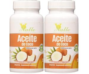 El Valle Aceite de Coco 60 Perlas - 1 Unidad (Paquete de 2)