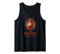 El Vampiro John Polidori Literatura Clásica Gótica Camiseta sin Mangas