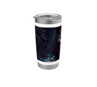 El vampiro una leyenda de la luz de la luna Vaso térmico de acero inoxidable de doble pared