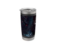 El vampiro una leyenda de la luz de la luna Vaso térmico de acero inoxidable de doble pared