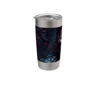 El vampiro una leyenda de la luz de la luna Vaso térmico de acero inoxidable de doble pared