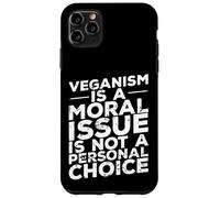 El veganismo es una cuestión Moral Carcasa para iPhone 11 Pro MAX