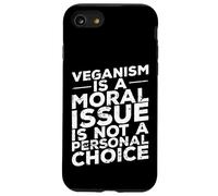 El veganismo es una cuestión Moral Carcasa para iPhone SE (2020) / 7/8