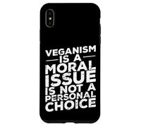 El veganismo es una cuestión Moral Carcasa para iPhone XS MAX