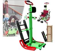 El vehículo eléctrico para subir escaleras puede acomodar sillas de ruedas + vehículo eléctrico de desplazamiento sobre orugas plegable para subir y bajar mercancías por escaleras