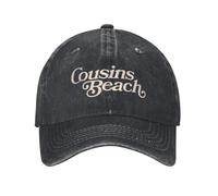 El Verano Que me convertí Bonitas Gorras de béisbol Unisex de algodón Desgastado Gorra de Sol Cousins Beach Outdoor Running Sombreros Suaves desestructurados