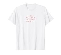 El verano que me volví bonita - París - Título francés Blanco Camiseta