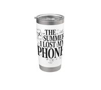 El verano que perdí mi teléfono Detox Vaso térmico de acero inoxidable de doble pared
