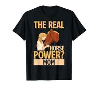 El Verdadero Caballo Poder mamá Caballo mamá Camiseta