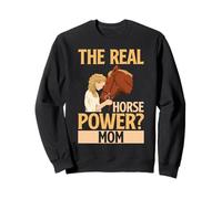 El Verdadero Caballo Poder mamá Caballo mamá Sudadera