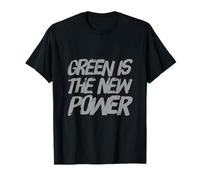 El Verde es la Nueva Conciencia del Poder - Declaración de Eco Warrior Camiseta