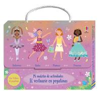 El vestuario en pegatinas - BAILARINAS - HADAS - MUÑECAS - PRINCESAS (Mi maletín de actividades)