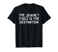 El Viaje en sí Mismo es el Destino Mindfulness Meditación Camiseta