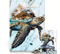 El Viajero Eterno del Océano, Rompecabezas de 1000 Piezas para Adultos, Juguete para desafiar la Mente, Juego de Interior, Pieza de Arte de Corte preciso (38x52cm)