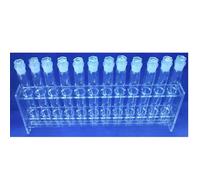El vidrio, Gradilla for tubos colorimétricos de vidrio de 50 ml (12 piezas)