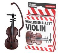 ¡El violín de emergencia más pequeño del mundo! - Office Essentials Moaners Gift Birthday Christmas Secret Santa Joke