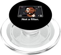El vitíligo no es un Filtro: diseño de Retrato irónico PopSockets PopGrip para MagSafe
