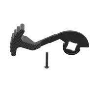 El Volante del transmisor de automóvil YDRCISMI RC dispara Adaptador de Control ergonómico para el Controlador NB4 (Negro)