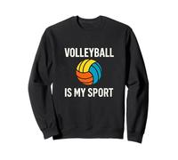 El Voleibol es mi Atleta gráfico Deportivo Sudadera