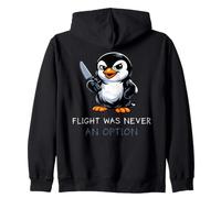 El Vuelo Nunca fue una opción Penguin Animal Penguins Dueño Sudadera con Capucha