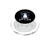 El Vuelo Nunca fue una opción Pingüino Divertido con Cuchillo PopSockets PopGrip para MagSafe
