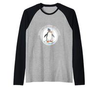 El Vuelo sarcástico Nunca fue una opción Diciendo pingüino Camiseta Manga Raglan