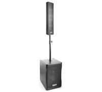 El VX1200 es un set completo de bafles de 2 vias full range plug & play. | Potencia de 750W, woofer de 12 pulgadas, entradas XLR y RCA, para locales, discotecas y eventos al aire libre